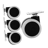 HOMOCONO 4pièces Roues De Mobilier Silencieuses De Roulettes Pivotantes Robustes Pour Meu...