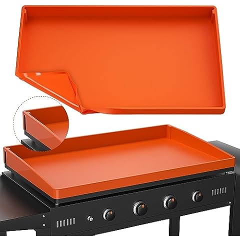 Grill Cover for Outdoor Grill Mat Silicone 28 inch for Blackstone Griddle Cover, Upgrade Full-edge BBQ Griddle Cover for Weber Grill Mat, Protect Griddle from Rodents, Insects, Debris and Rust Cover