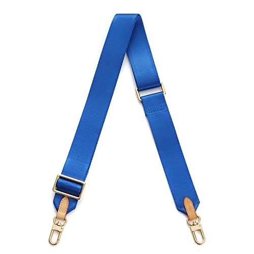 Senral Canvas Crossbody Strap, Adjustable Length 75-135cm, Solid Blue - Image 2