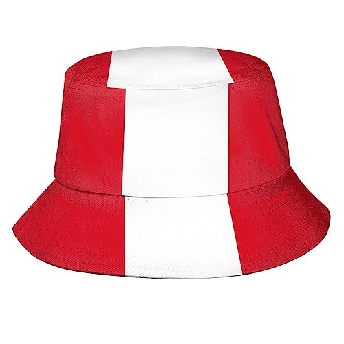 Image of Flag Bucket Hat Fashion Fisherman Hat Cute Flag Bucket Hats Sun Hat for Women Men