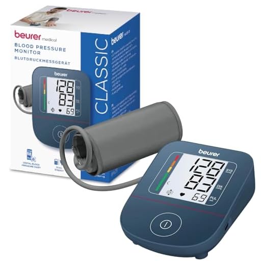 Beurer BM 25 Tensiómetro de brazo, operación sencilla con un botón, medición precisa, detección de arritmias, con puerto USB-C, brazalete para 22-42 cm, transferencia de datos a Apple Health y más