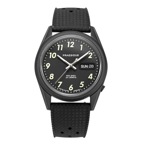 Montre REC SPEC Night Vision PRAESIDUS automatique étanche pour hommes