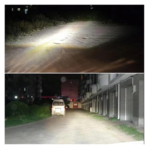 Faro auxiliar LED moto para rutas nocturnas de invierno en BMW R1200RT 6