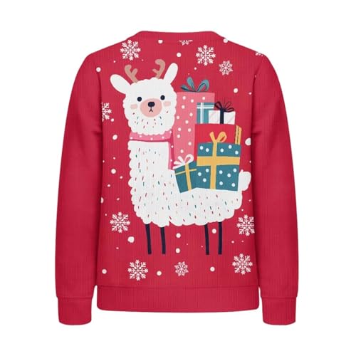 Long Sleeve Sweater for Girls Boys Kids Crewneck Soft Pullover Sweaters Knit Jumper Shirts Fall Winter Clothes2