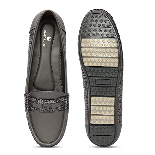 Image of Marc Loire Women Soft Comfortable Flat Loafers for Casual & Office Wear