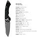 Fox Knives Radius Button Lock FX-550 G10B Folding Pocket Knife - 2.95