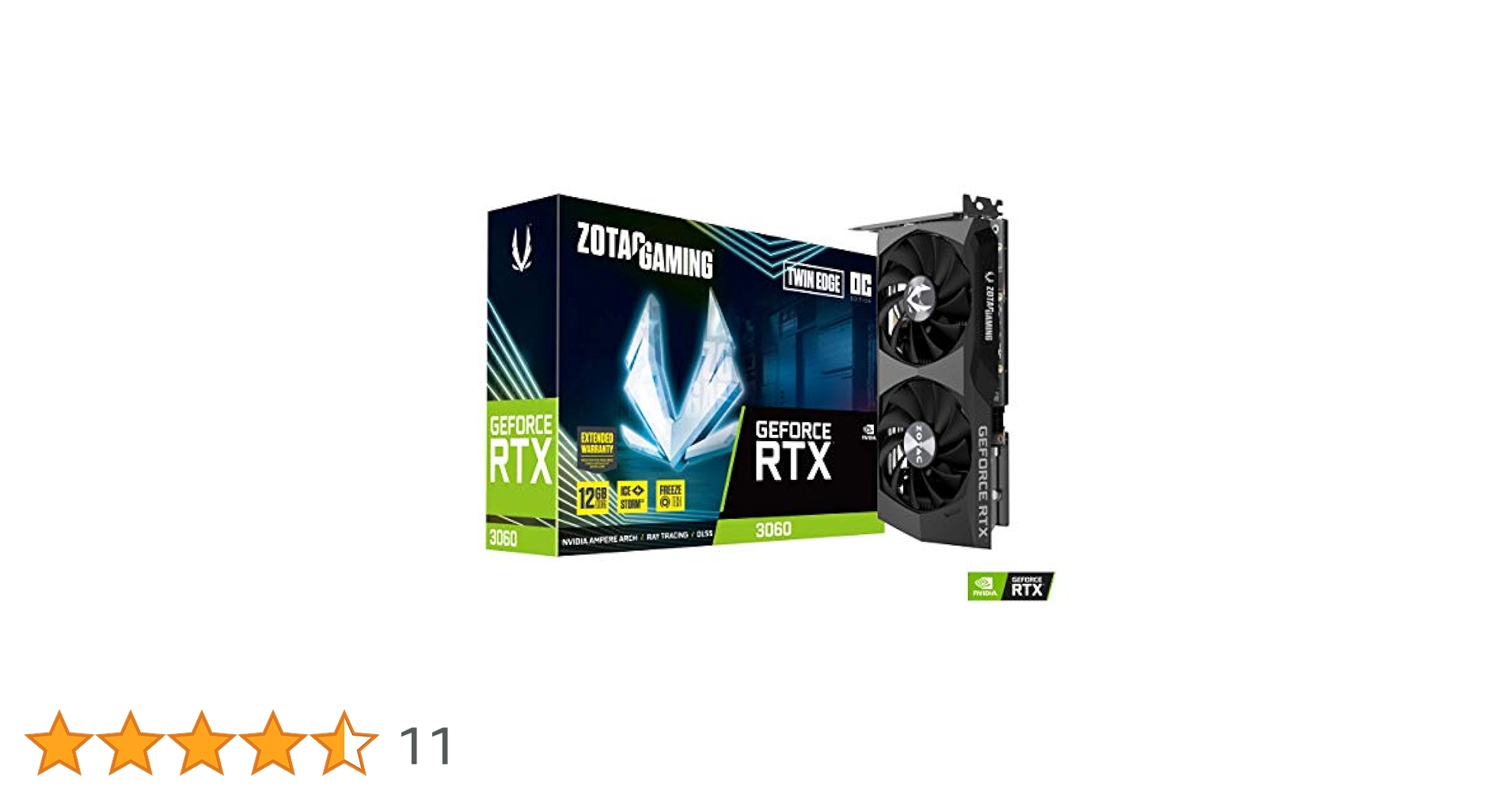 グラフィックボード・グラボ・ビデオカード ZOTAC GAMING GeForce 3060 OC 12GB ZOTAC GAMING GeForce RTX 3060 Twin Edge OC | ZOTAC