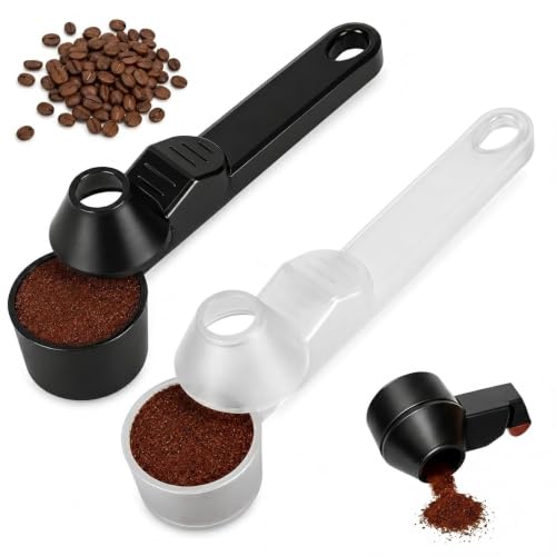 Coffee Scoop 2 Tbsp, 2PCS Funnel Scoop for Reusable K Cup, No Spill