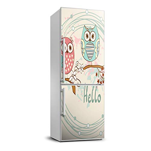 Cubierta del refrigerador autoadhesiva Tulup para ocultar imperfecciones de neveras 2