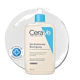 CeraVe SA Glättende Reinigung für Gesicht und Körper, Für trockene, raue und unebene Haut, Mit Hyaluron, Salicylsäure und 3 essenziellen Ceramiden, 2 x 236 ml