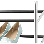 Whitmor 10 Tier Shoe Tower, 50 Pair, Chrome - Image 5