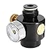 Airsoft PCP Paintball Tank Cylinder Adjustable Compressed Air Regulator Output Pressure 0-300psi 0.825-14NGO Thread