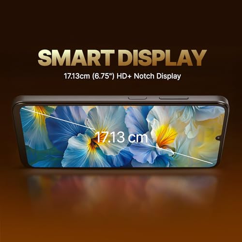 Image of Lava Bold N2 Lite (Kolar Gold, 3 GB RAM, 64 GB Storage) | 6.75 inch HD+ Display | 13MP AI Dual Rear Camera | 5000 mAh Battery | Secure Face Unlock | Fingerprint Reader | Charger & Phone-Cover in Box