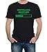 Produktbild Reality Glitch Herren Installing Muscles T-Shirt (Schwarz, XX-Large)