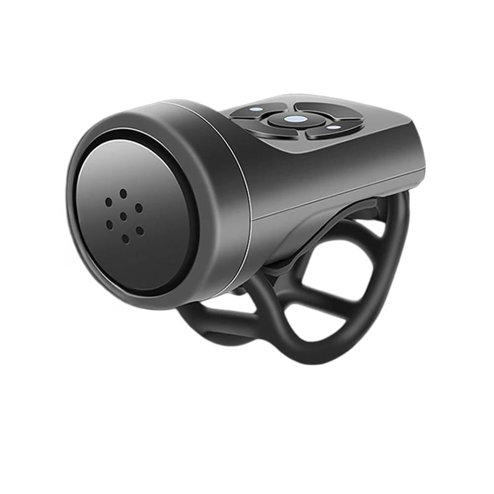 Sonnette de vélo et moto rechargeable pour la sécurité sur route - 8