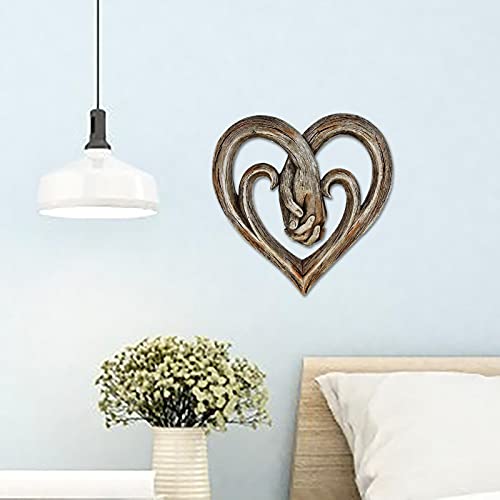 JINGLING Decorazione da Parete con Cuore Che Si