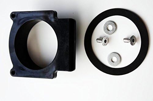 HONGK - Adaptador de admisión de filtro de aire para motocicleta compatible con Yamaha Grizzly 660 todo el año B01C0SWU8E