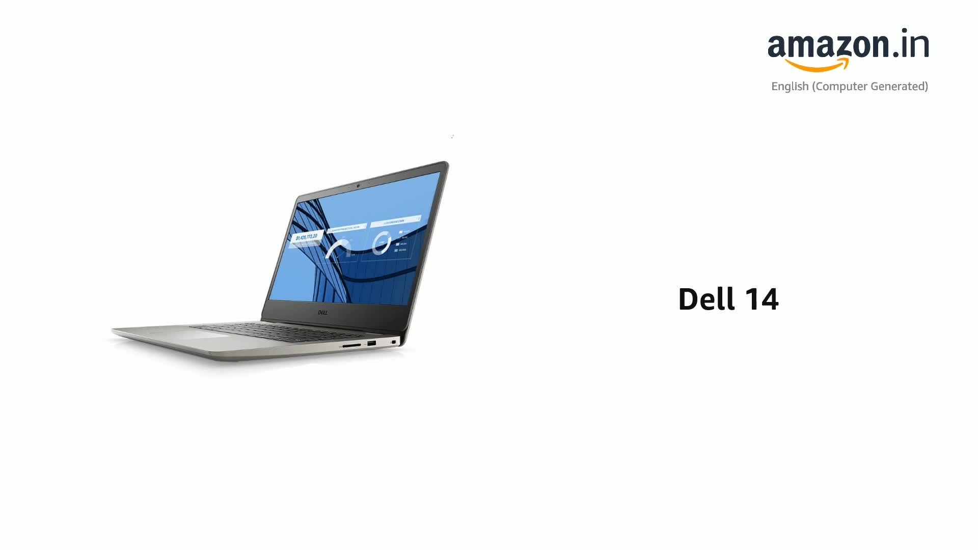 Dell 14 (2021) AMD Ryzen 5-3450U Laptop 8GB, 256GB SSD, Windows 10
