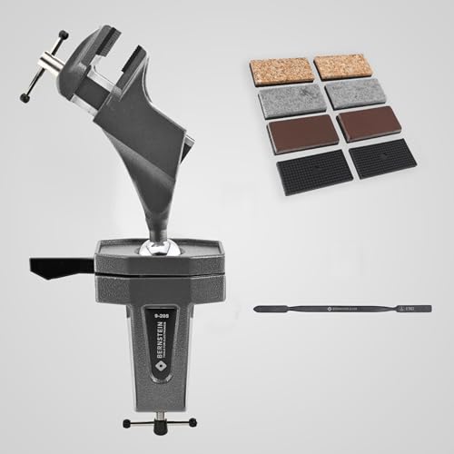 Bernstein Tools Schraubstock Set, Backenbreite: 50mm Spann-Weite (max.): 70mm |