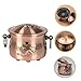OUNONA Portable Moxibustion Box Multi-Function Moxa Pot Easy Carrying Scraping Jar Moxibustion Burner for