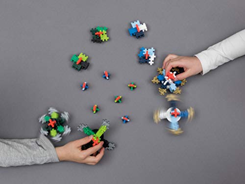 Plus-Plus 9603853 Creatieve bouwstenen, tol set, spinning tops, geniaal constructiespeelgoed, 200 delen - Afbeelding 6