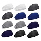 Toddmomy 12 Piezas Cintas Deportivas para Bandas Elásticas Transpirables para Correr Baloncesto y Fútbol Suaves y Cómodas Unisex