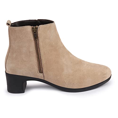 Image of FAUSTO Women Flared Heel Boots