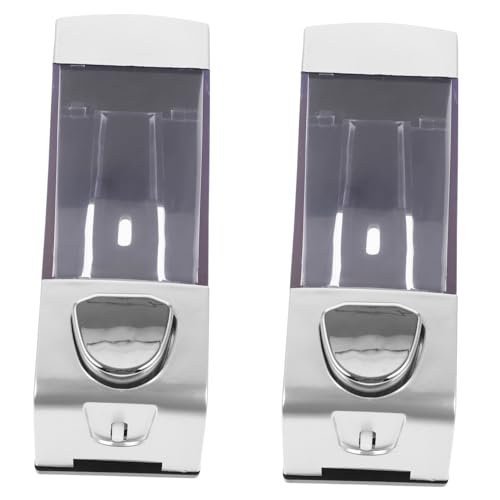 Garneck Material Soap Dispenser Wall Mounted Soap Dispenser Easy Press Modern Design