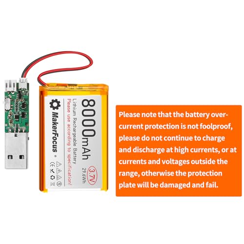 Batterie Li-Po 8000mAh 3,7V pour éviter les coupures Raspberry Pi - 4