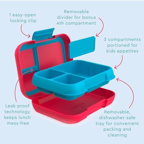 Image of Bentgo Pop Leak-Proof 3-4 Compartment Bento-Style Lunch Box