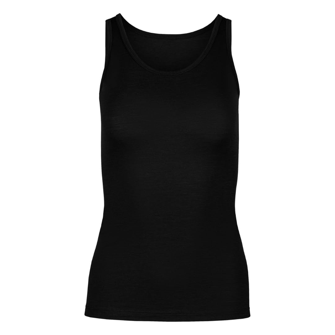 menique Damen ärmelloses Tanktop Athletic Shirt Bio-Merinowolle 160gsm