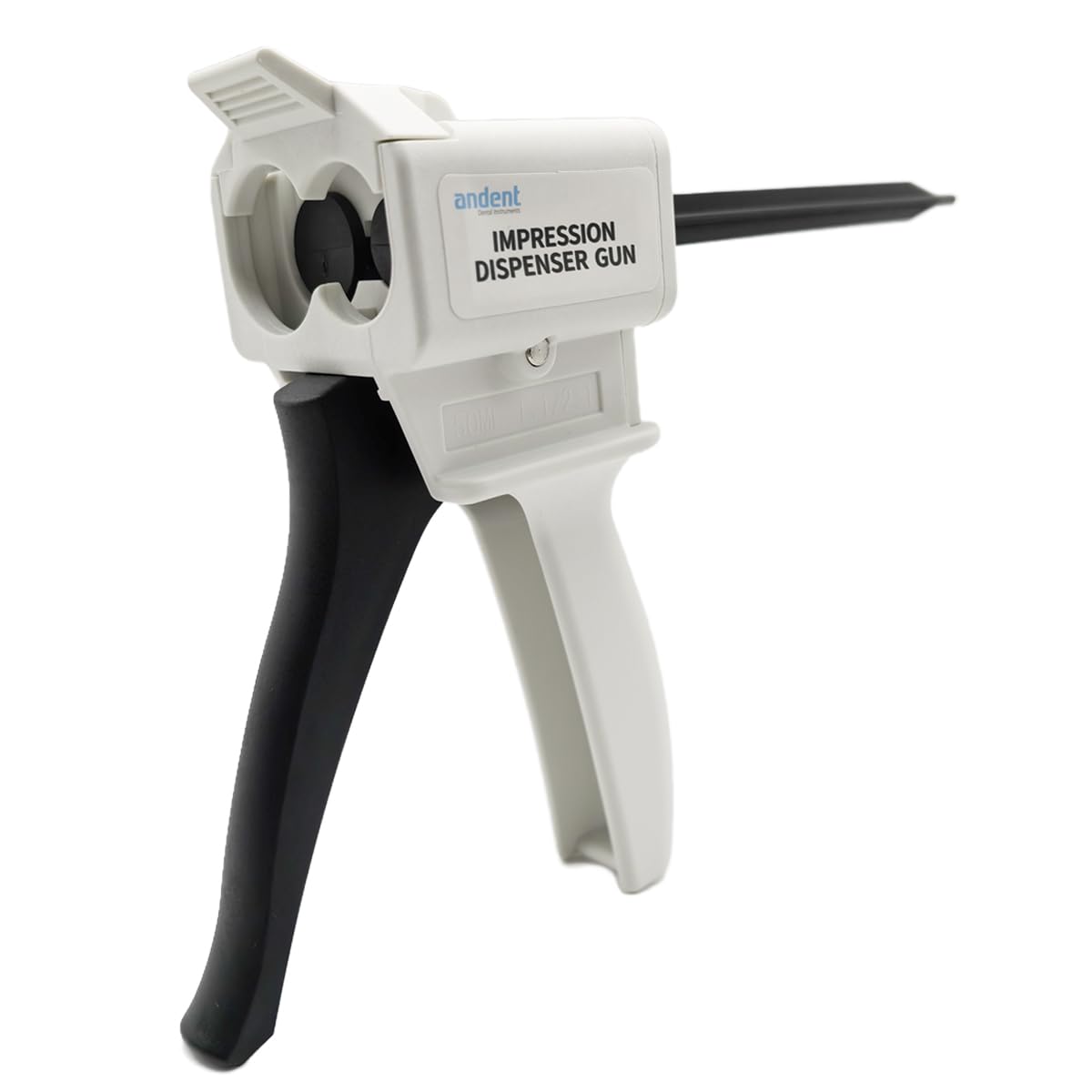 Dental 1:1/2:1 Impression Mixing Dispenser Dispensing Gun, 50ml Dental Impression Gun (1:1/1:2)