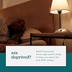 Homedics SoundSleep White Noise Sound Machine, Silver, Small Travel Sound Machine with 6 Relaxing Nature Sounds, Portable Sound Therapy for Home, Office, Nursery, Auto-Off Timer, by Homedics - Image 5