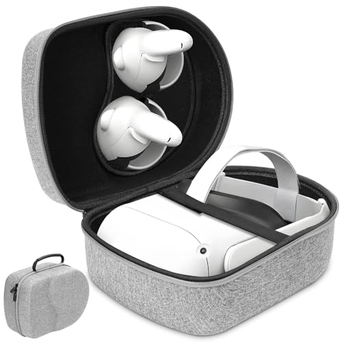 Case para Meta Quest 3 Acessorios, Case para Oculus Quest 2, Estojo de Transporte, Bolsa de Armazenamento
