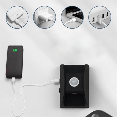 Aplique de pared con sensor para pasillos modernos que buscan una iluminación nocturna segura 3