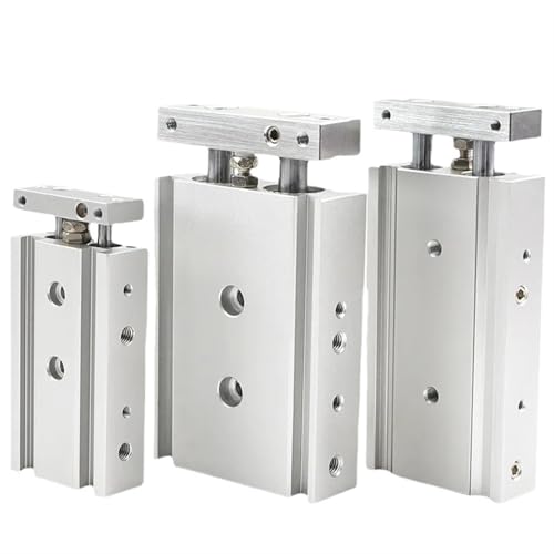 Cilindro neumático de acero inoxidable serie CXSM con doble eje de alta resistencia 2