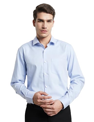 Image of Symbol Premium Men's Wrinkle-Resistant Regular Fit Cotton Formal Shirt