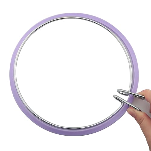 Image of DGBRSM 7.25 inch Metal Spring Tension Embroidery Hoops Embroidery Tension Shed Cross Stich Hoop Darning Hoops