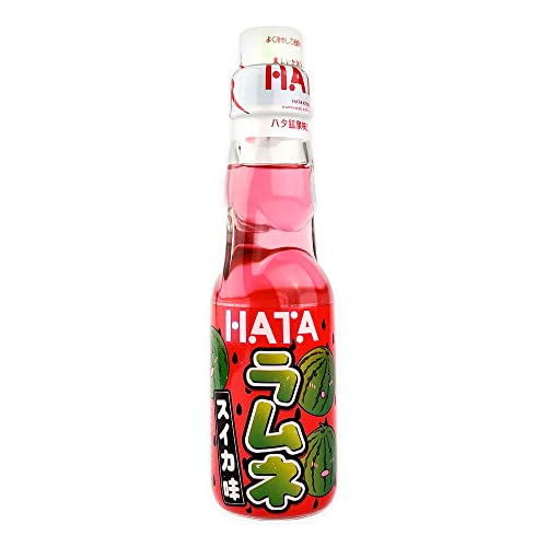 Hatakosen Ramune Soda - Sabor a Sandía Salada 200ml