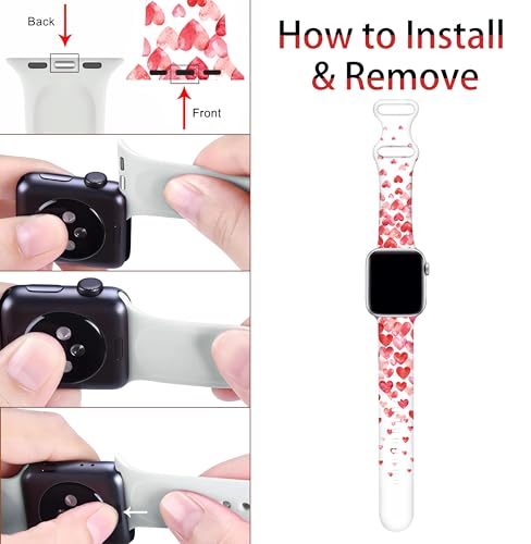 Valentines-Watch-Band-Love-Heart-Smartwatch-Band-Compatible-with-Watch-38mm-40mm-41mm-Soft-Silicone-Strap-Replacement-for-Series-987654321SE