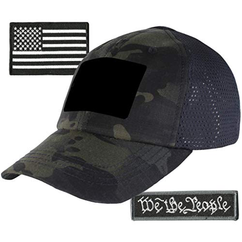 Condor Operator Cap Mesh-Back Bundle - AR-15 & We The People Patches