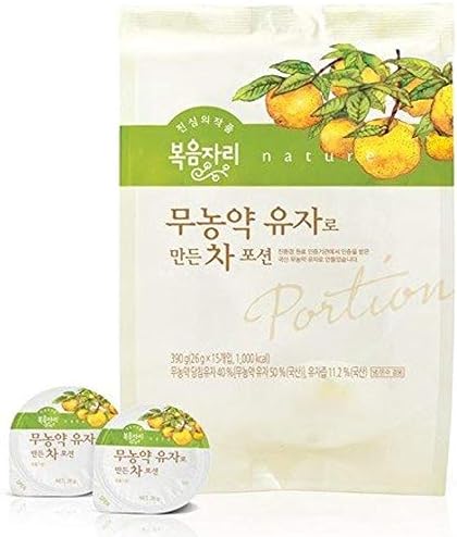 HEALTH TEA Bokumjari YUZU Citron Potion Tea 26g x 15T For those who are tired and cold
