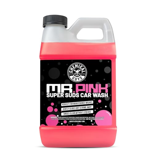 Chemical Guys, Mr. Pink Car Wash Soap, Foam Cannon & Bucket Wash,…