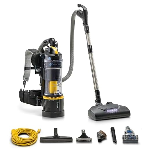 Prolux 2.0 Commercial Bagless Backpack Vacuum Cleaner w/Commercial Power Nozzle Kit and Dual HEPA Shield Filtration