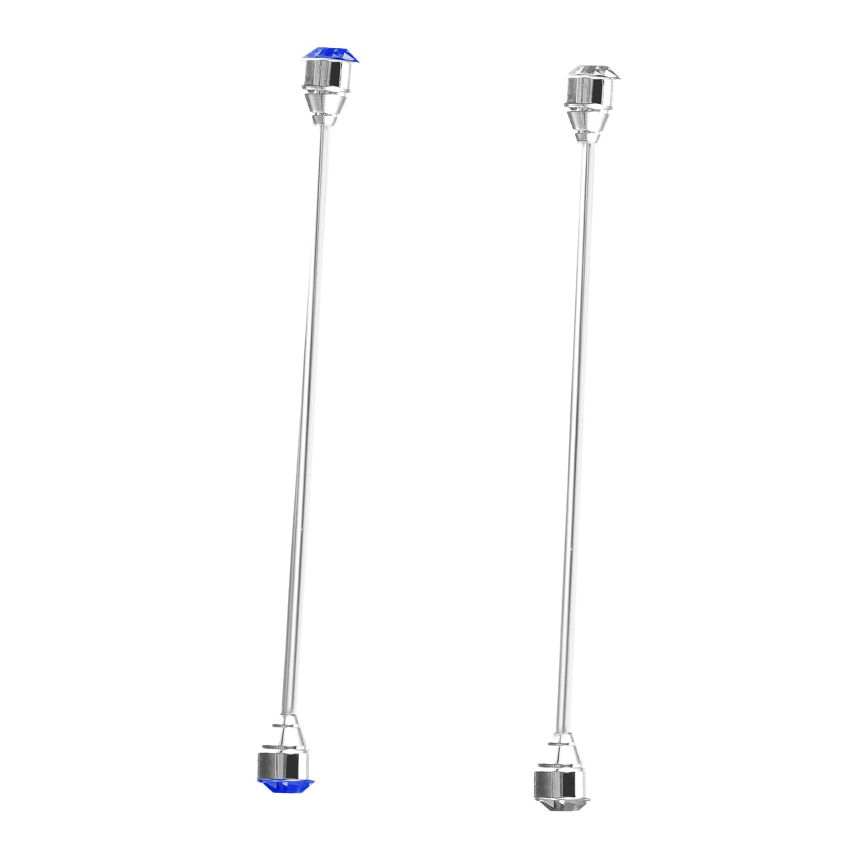 Beavorty Men's Collar Bar Tie Pin Set Rhinestone Lapel Pins Fashionable Suit Accessories for Business Casual