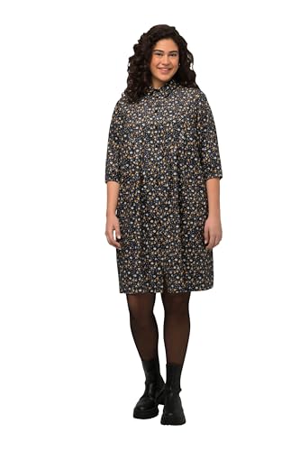 Robe en velours à fleurs idéale pour vos sorties et soirées d'hiver