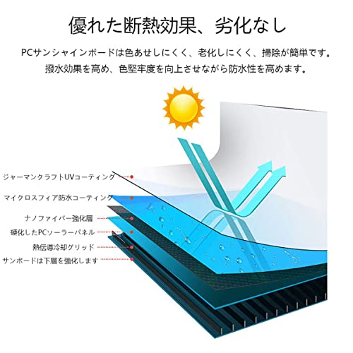 10' X 10' Terrassen-Pavillon Mit Hardtop, Polycarbonat-Doppeldach, Fester Aluminiumrahmen Mit Vorhängen, Netz Und Tisch, Sonnenschutz-Pavillon Für Hinterhof, Terrasse, Terrasse, Partys – Bild 6