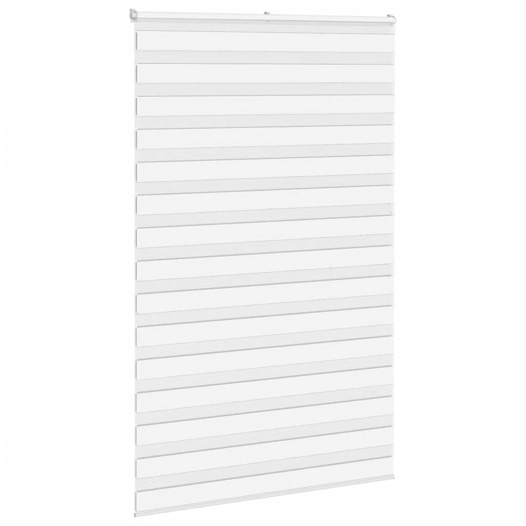 Tenda a rullo zebrata, 145 x 200 cm, in poliestere | Traslucida e opaca, regolabile tramite catena, montaggio con o senza foratura, facile da pulire