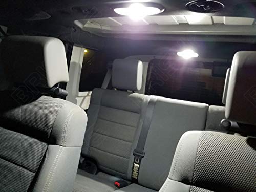 Kit de luces LED interiores blancas para Jeep Wrangler JK 2007-2018 miniatura 3