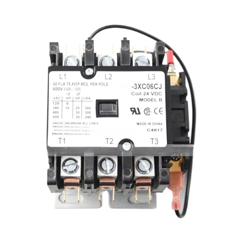 Contacteur CA H-3XC06 24VDC pour éviter les surchauffes de circuit